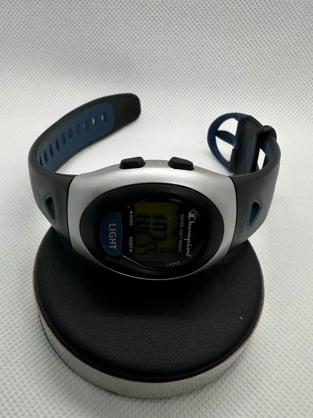 Vintage Champion Digital Multifunction Sports Watch, Silicone Strap, Running